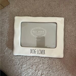 Rae Dunn Cream 'Dog Lover' Picture Frame